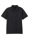 GD40 8800 Jersey Polo Black colour image